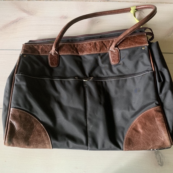 Chelsey Henry purse tote black brown - Picture 1 of 5